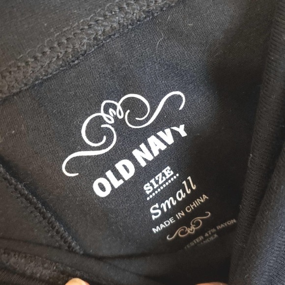 Old Navy black long A-Line Skirt size Small - Picture 3 of 4